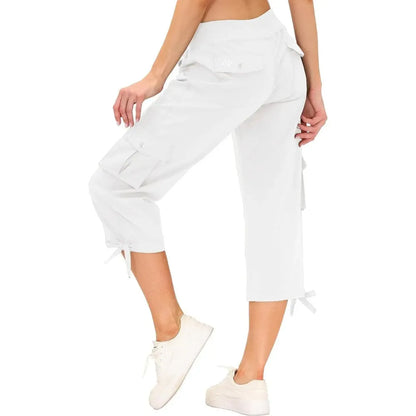 🔥90% OFF ONLY TODAY🔥Women's Quick-Dry Cargo Capris with Pockets