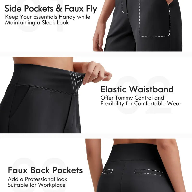 High Waist Breathable Athletic Running Shorts