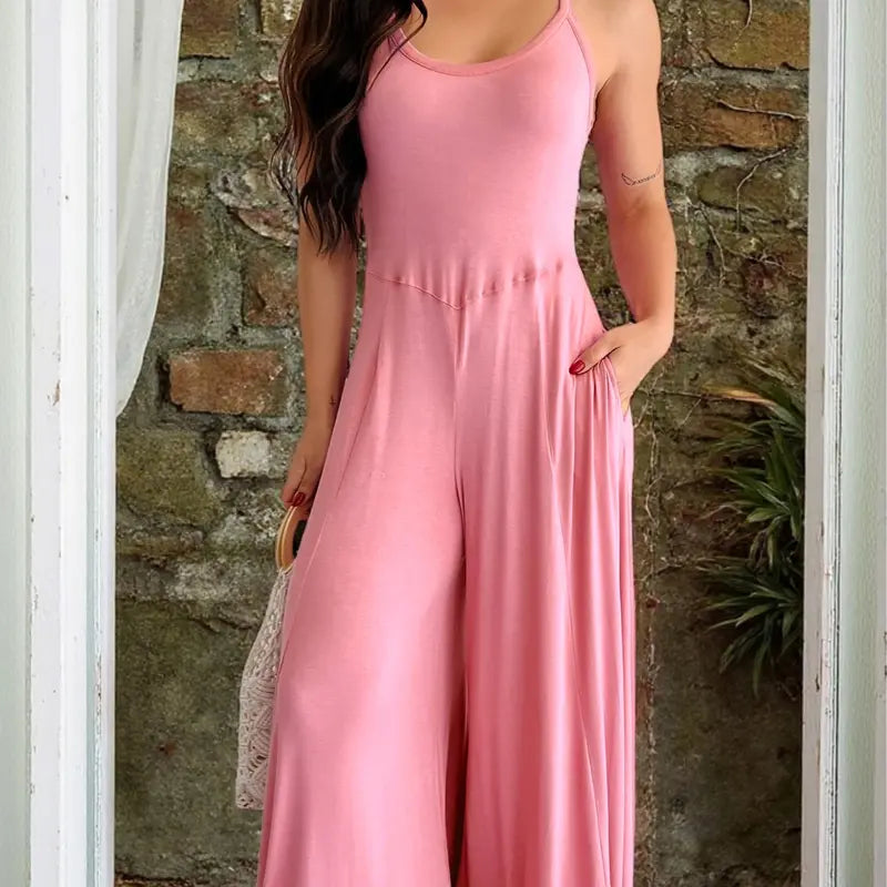 Women's Sleeveless Body Shaping Jumpsuit